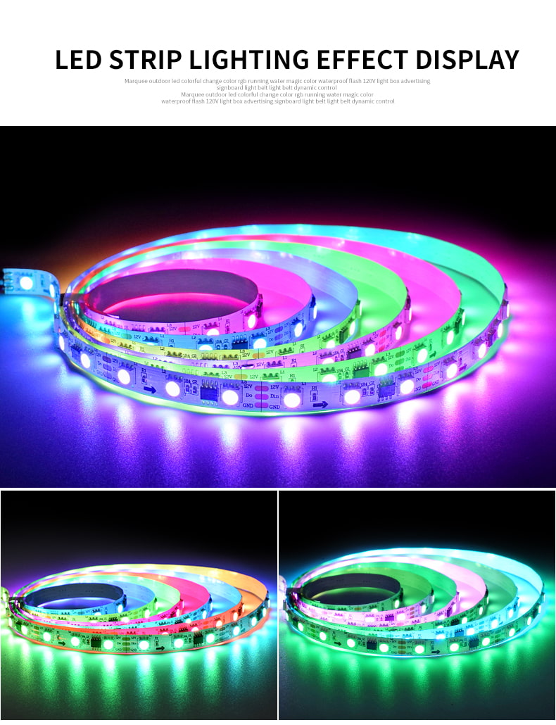 1903 Ic Rgb 5050 Led Strip