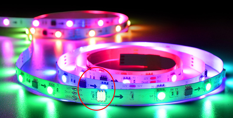 5050 RGB LED Strip Lights