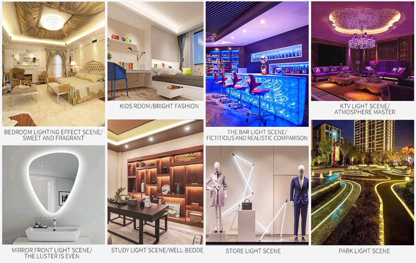 Custom Dual Color LED Strip Lights Solutions
