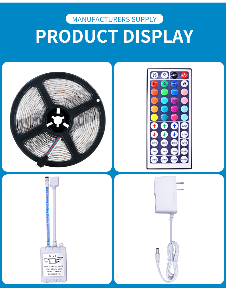 12V RGB Light Strip Set
