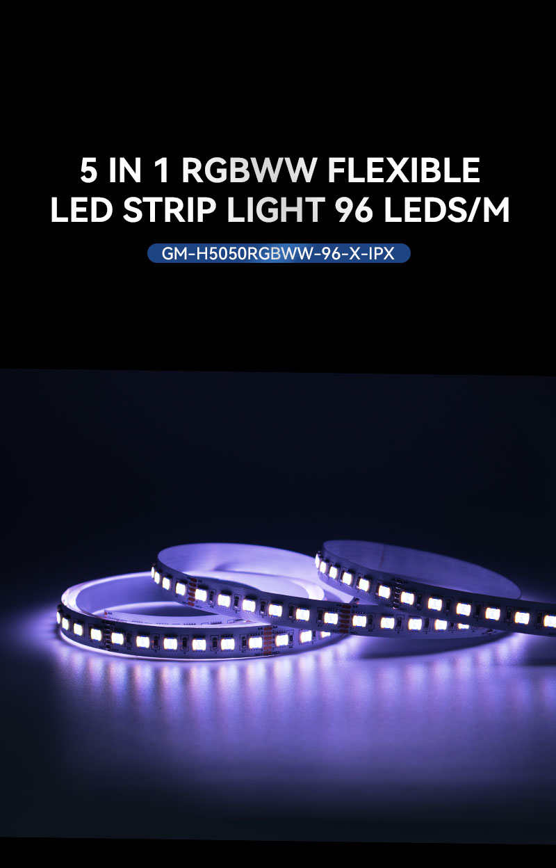 5-in-1 RGBWW LED tape light 5-in-1 RGBWW LED tape light