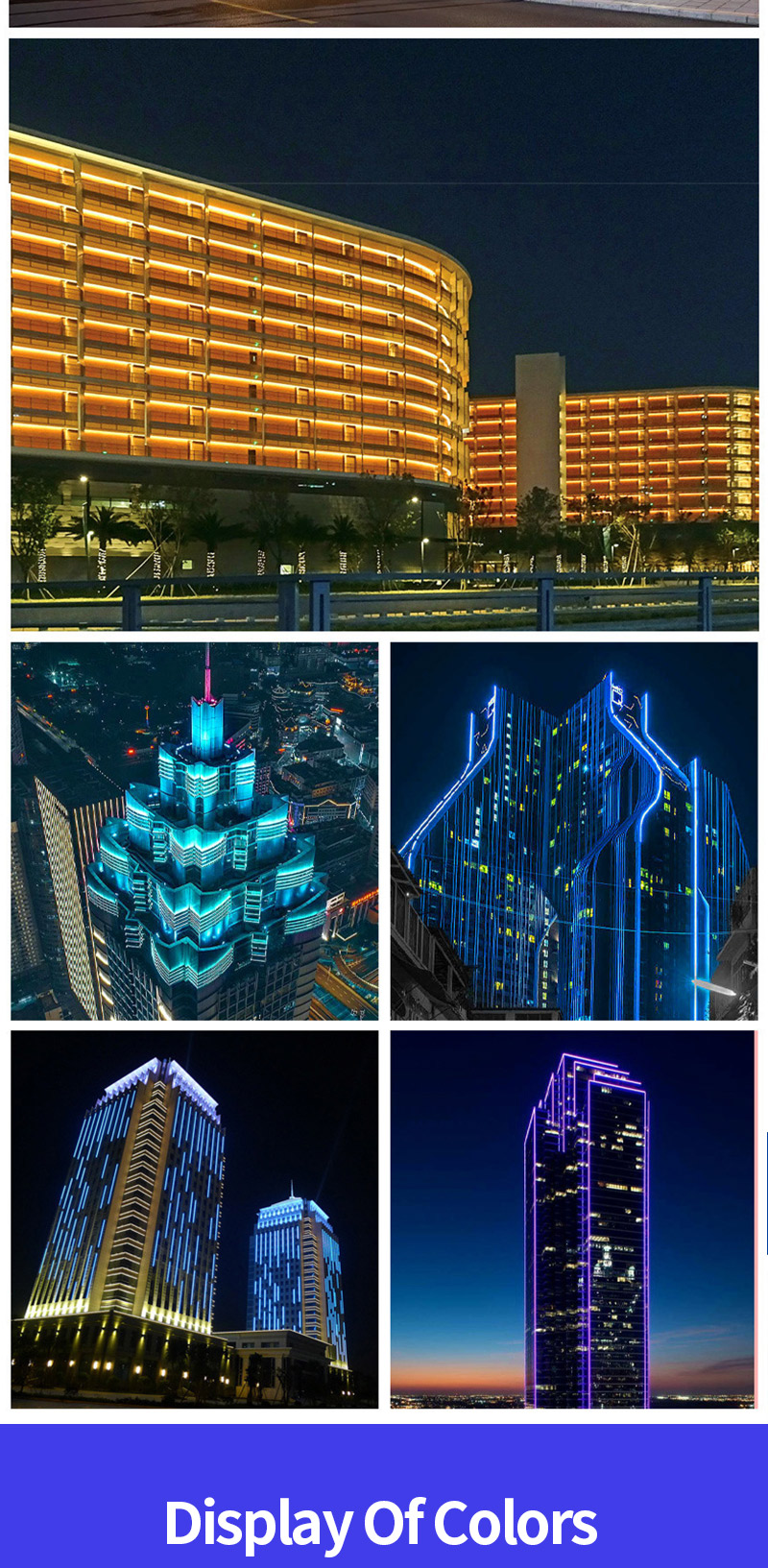 long lifespan RGB pixel light