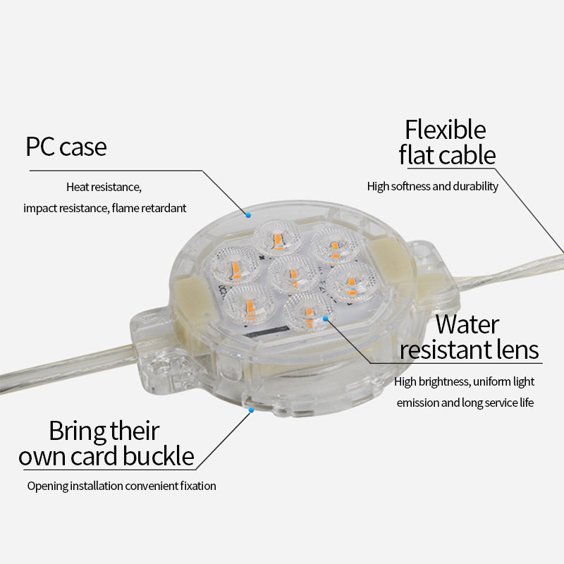 IP68 full color pixel light