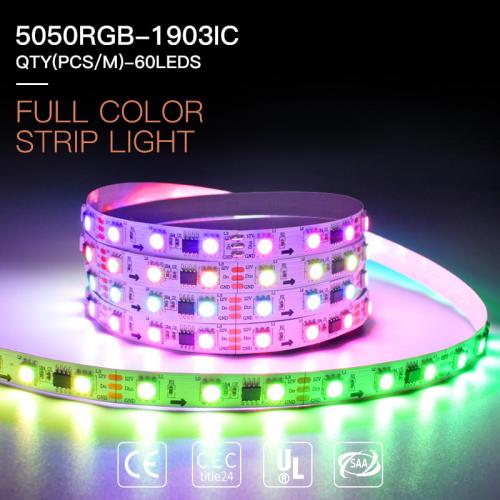 IC 1903 Digital RGB 5050 LED Strip Lights