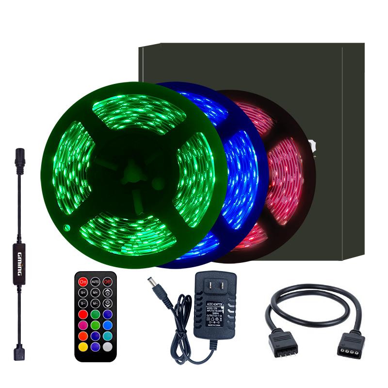 5050 RGB LED Strip Lights Kit