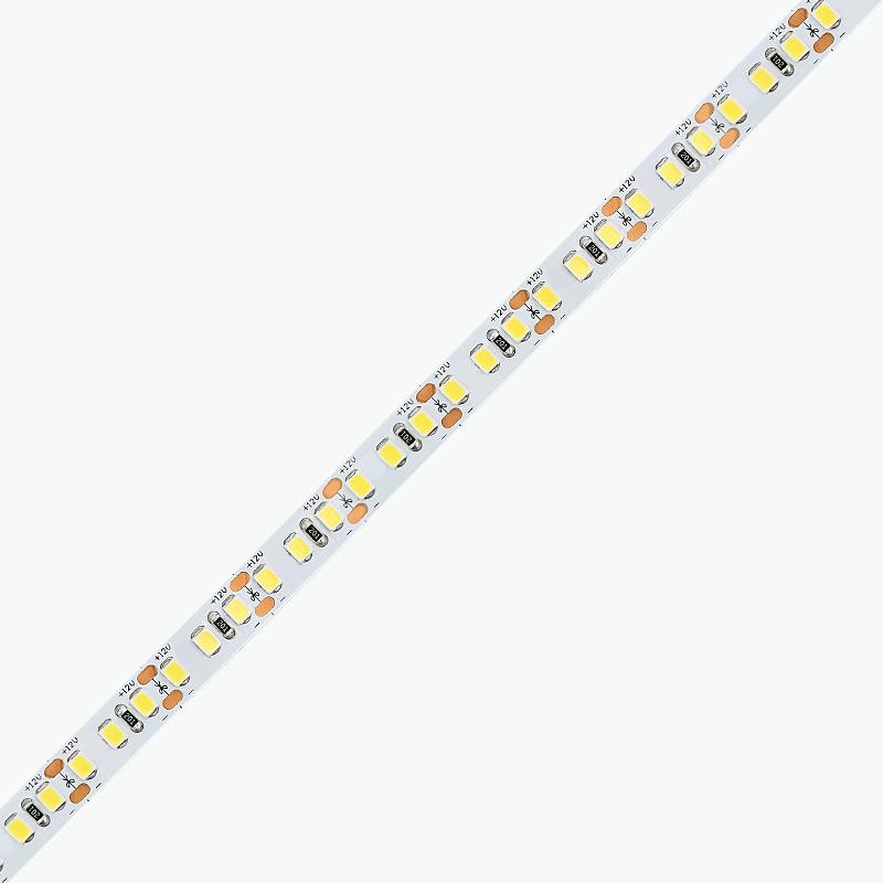 Flexible LED tape light showing multiple color options