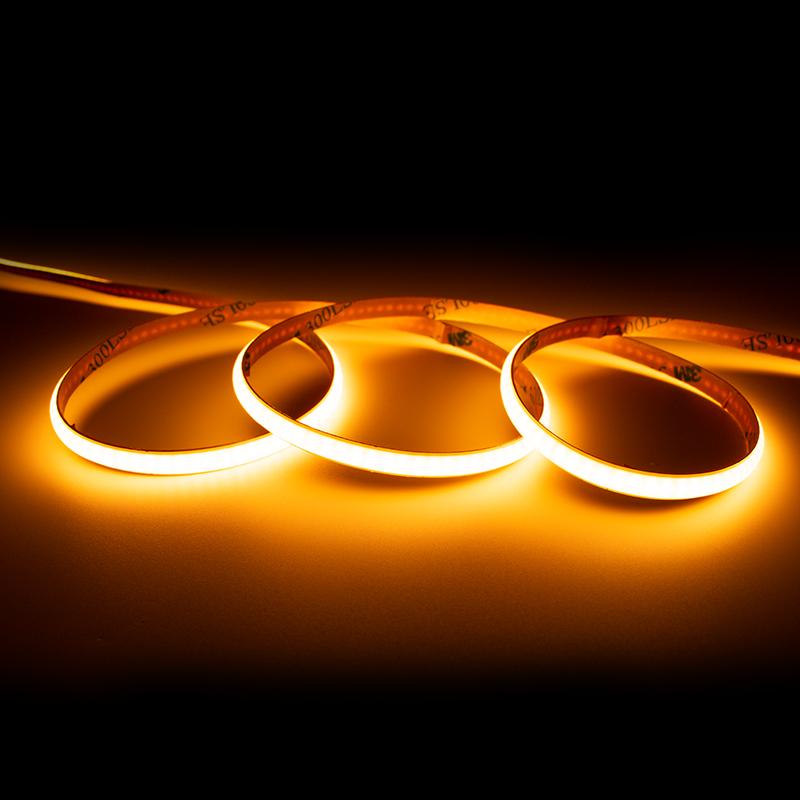 24V COB LED strip 384 LEDs/m high density flexible tape light