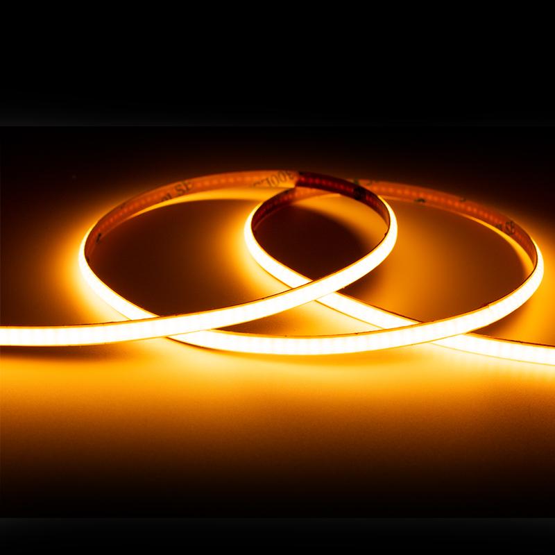 24V COB LED strip 384 LEDs/m high density flexible tape light